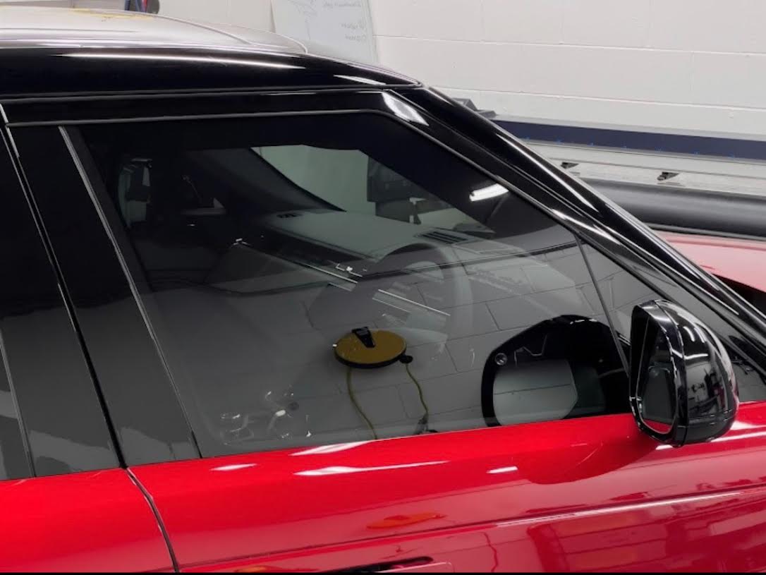 Window tint installation 1
