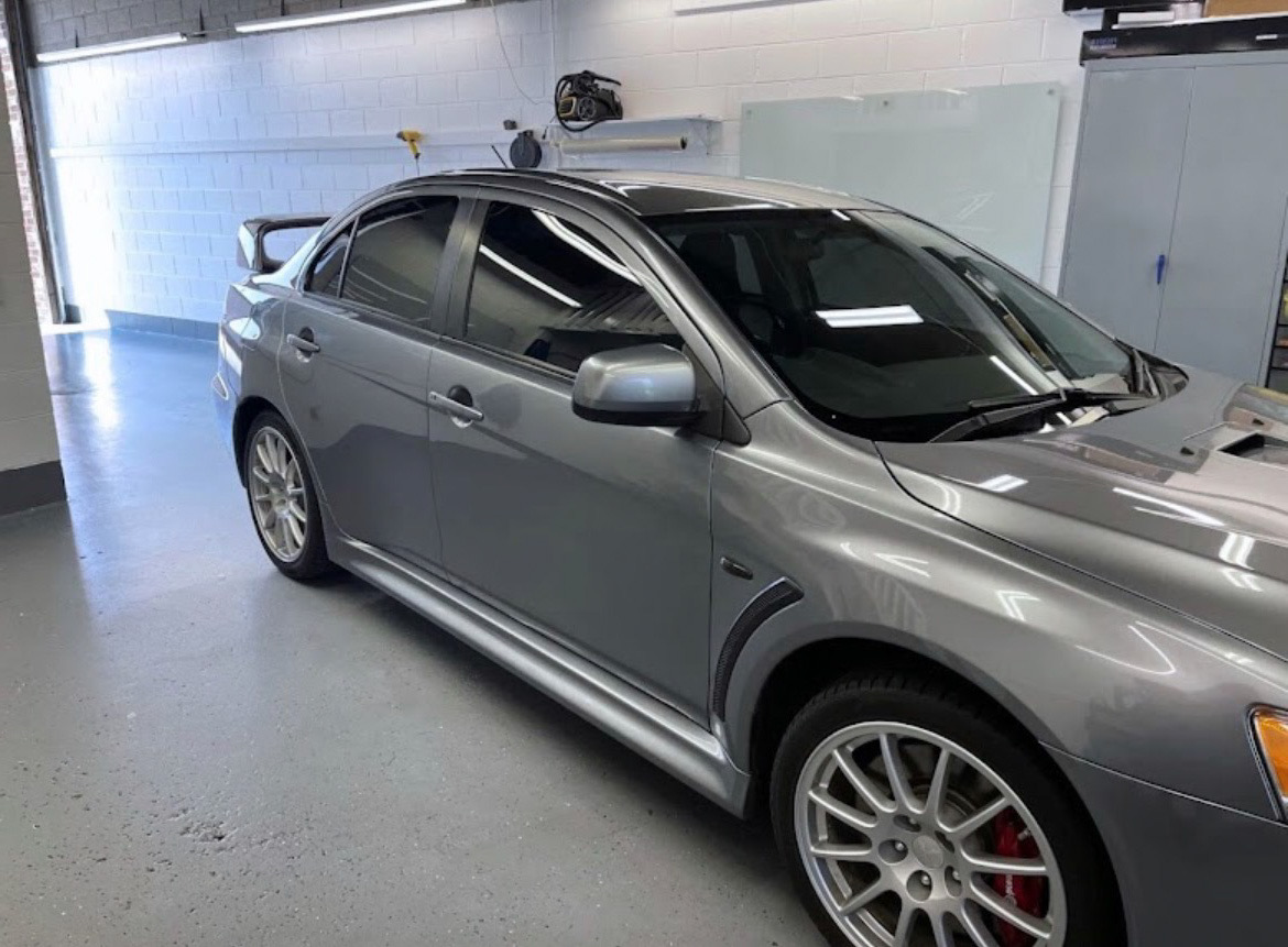 Window tint installation 2